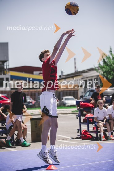 Ulična košarka 3 na 3 v Citycentru Celje