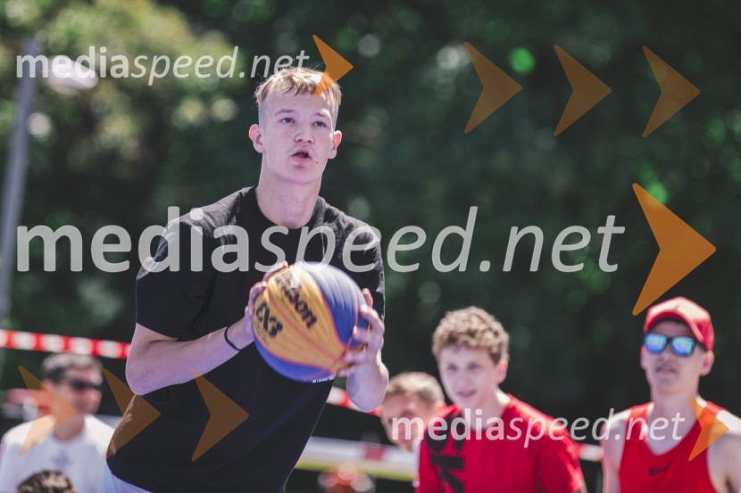 Ulična košarka 3 na 3 v Citycentru Celje