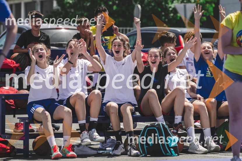 Ulična košarka 3 na 3 v Citycentru Celje