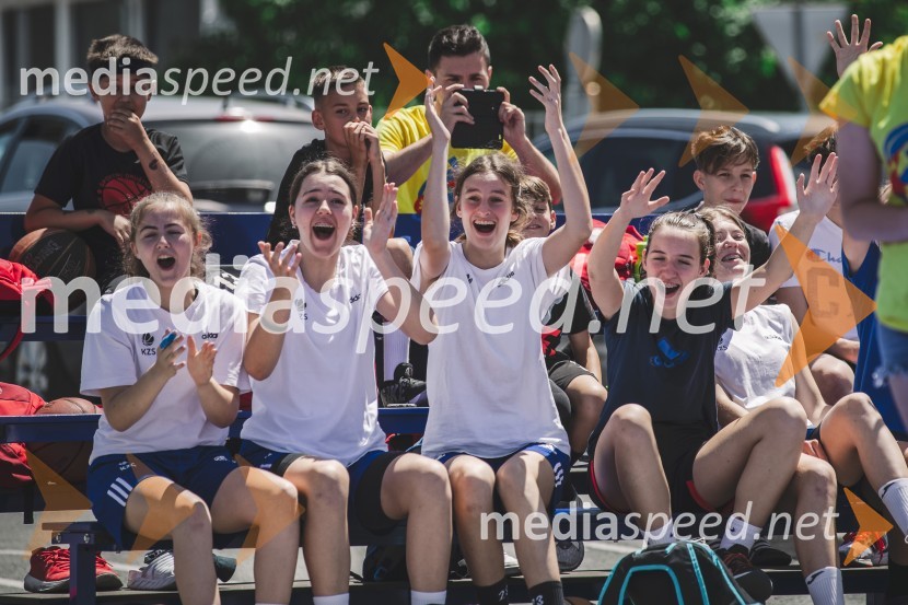 Ulična košarka 3 na 3 v Citycentru Celje