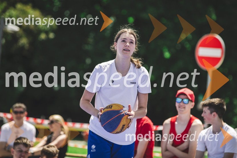 Ulična košarka 3 na 3 v Citycentru Celje