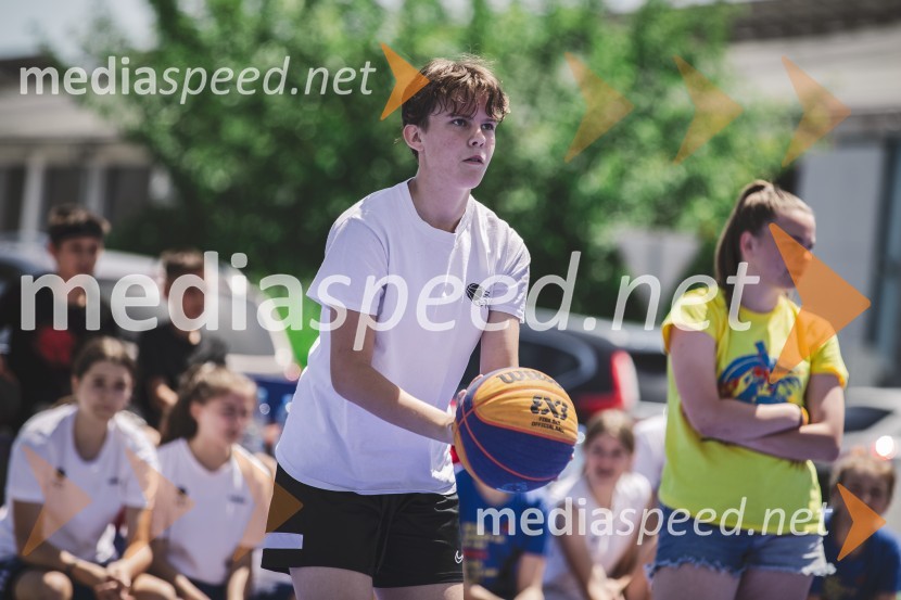 Ulična košarka 3 na 3 v Citycentru Celje