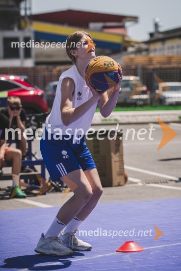 Ulična košarka 3 na 3 v Citycentru Celje