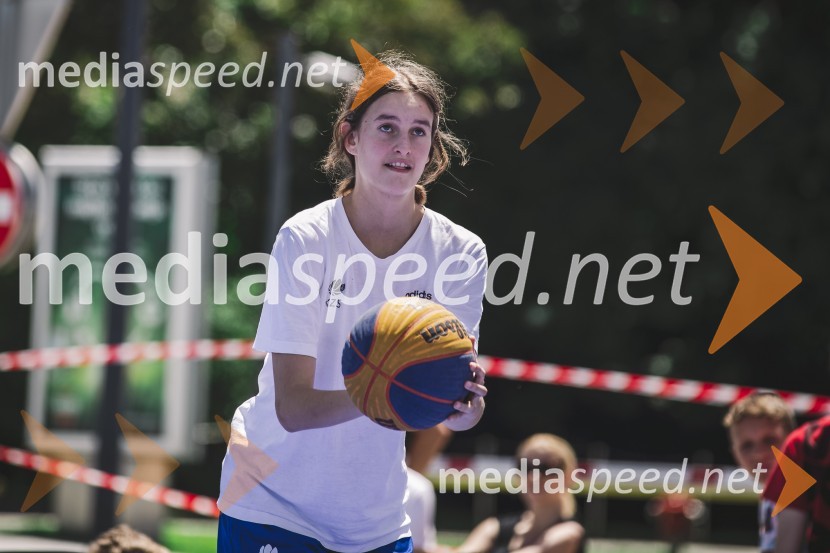 Ulična košarka 3 na 3 v Citycentru Celje