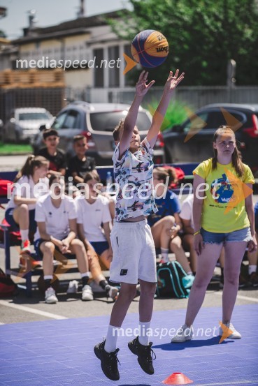 Ulična košarka 3 na 3 v Citycentru Celje