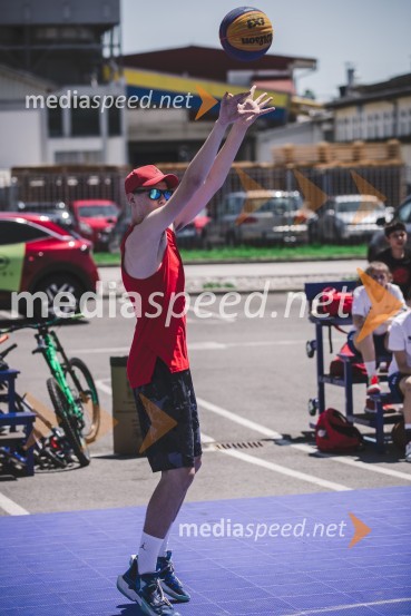 Ulična košarka 3 na 3 v Citycentru Celje