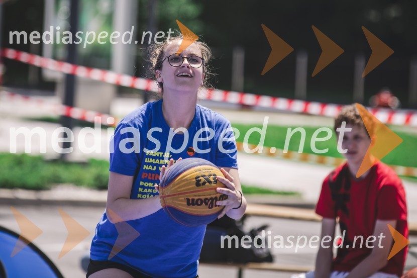 Ulična košarka 3 na 3 v Citycentru Celje