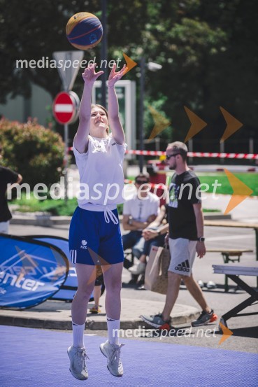Ulična košarka 3 na 3 v Citycentru Celje