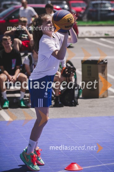 Ulična košarka 3 na 3 v Citycentru Celje