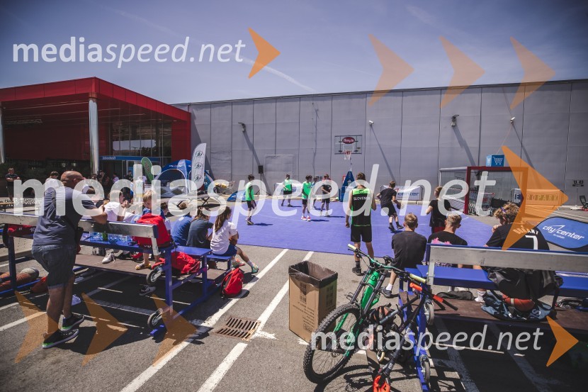 Ulična košarka 3 na 3 v Citycentru Celje