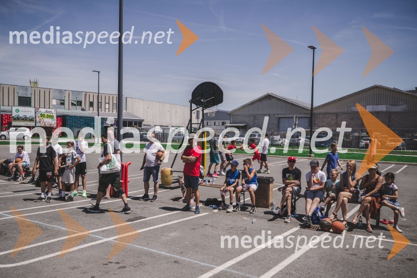 Ulična košarka 3 na 3 v Citycentru Celje