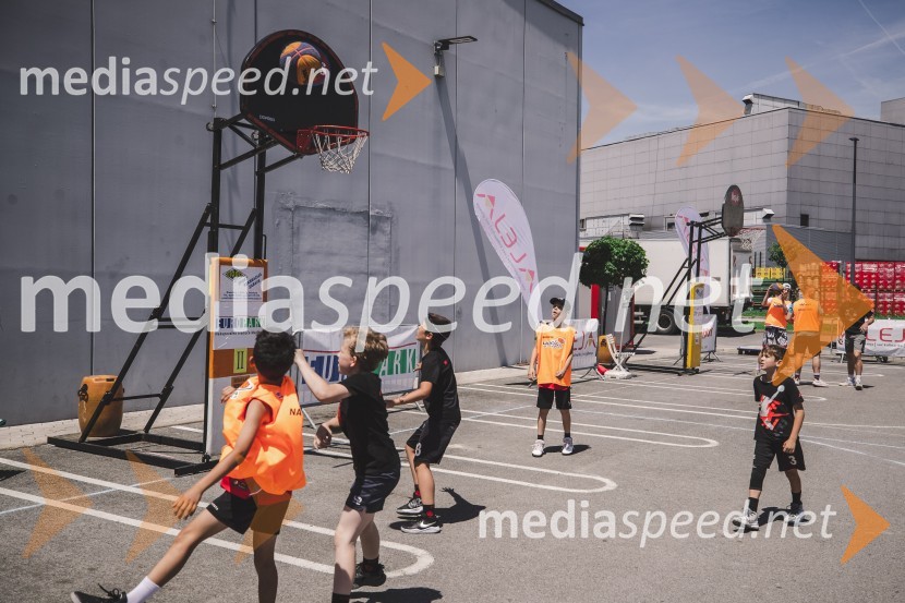 Ulična košarka 3 na 3 v Citycentru Celje