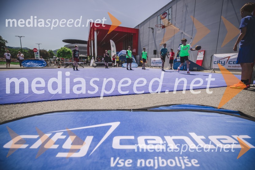 Ulična košarka 3 na 3 v Citycentru Celje