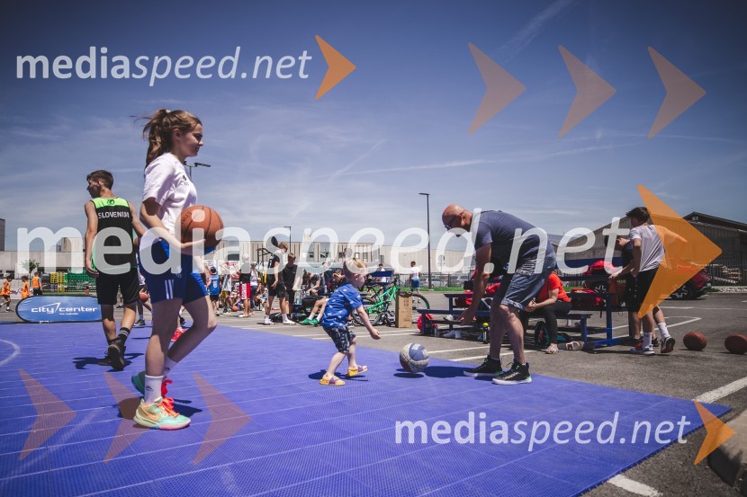 Ulična košarka 3 na 3 v Citycentru Celje