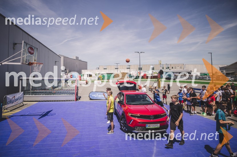 Ulična košarka 3 na 3 v Citycentru Celje