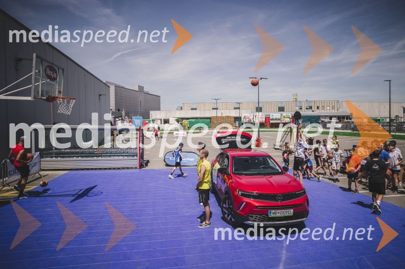 Ulična košarka 3 na 3 v Citycentru Celje