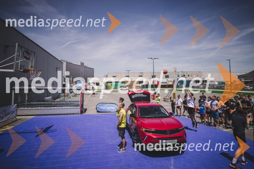 Ulična košarka 3 na 3 v Citycentru Celje