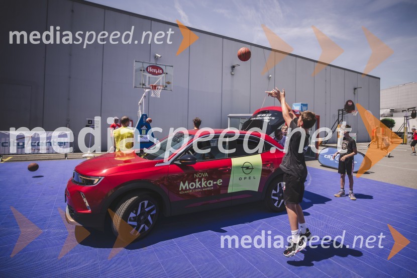 Ulična košarka 3 na 3 v Citycentru Celje