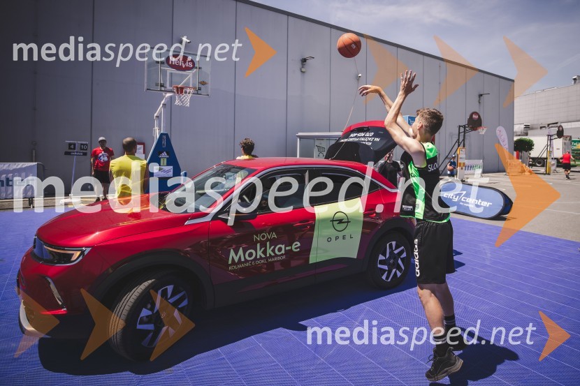 Ulična košarka 3 na 3 v Citycentru Celje