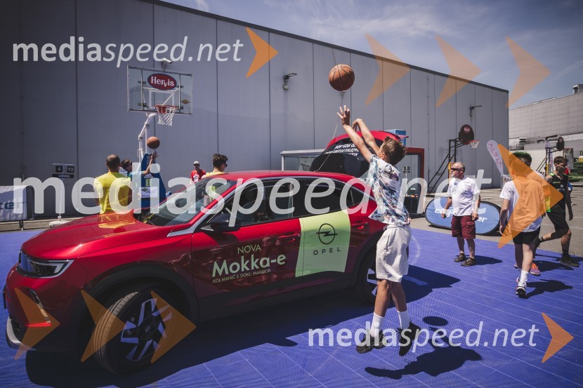 Ulična košarka 3 na 3 v Citycentru Celje