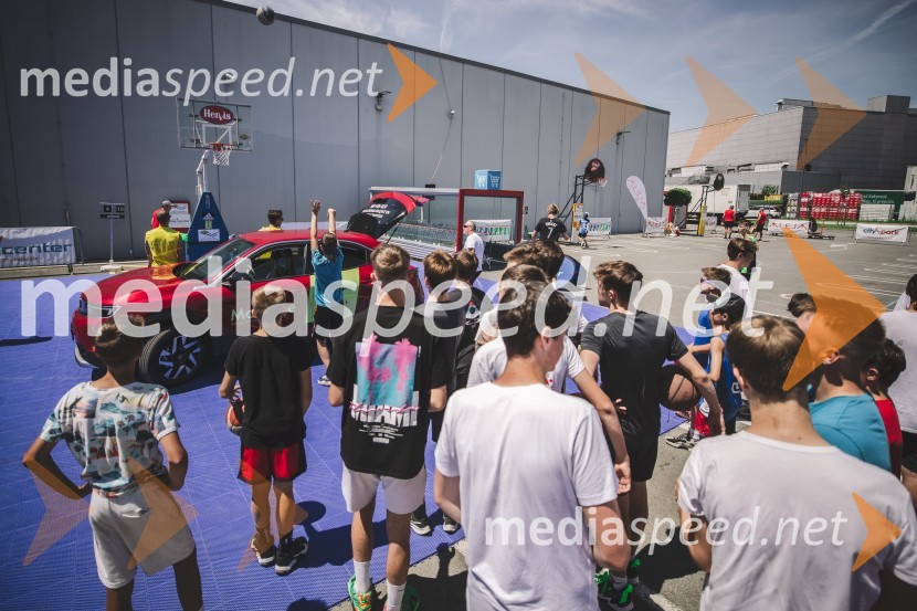 Ulična košarka 3 na 3 v Citycentru Celje