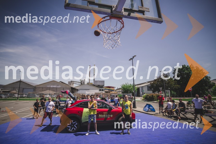 Ulična košarka 3 na 3 v Citycentru Celje