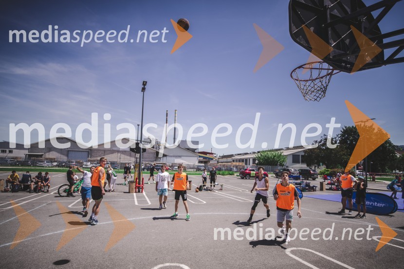 Ulična košarka 3 na 3 v Citycentru Celje