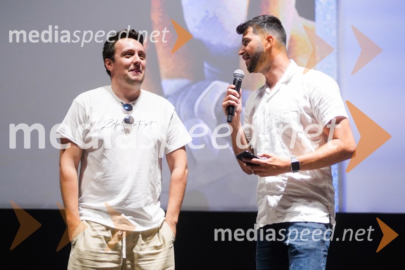  Alex Volasko, pevec;  Uroš Bitenc, moderator, vplivnešKozmoblisk, družinski dan v Cineplexx Ljubljana