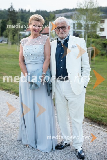  Rija Čič; dr. Peter  Čeferin, pravnik, pisateljKresna noč 2022, dobrodelna prireditev Lions kluba Ljubljana Ilirija