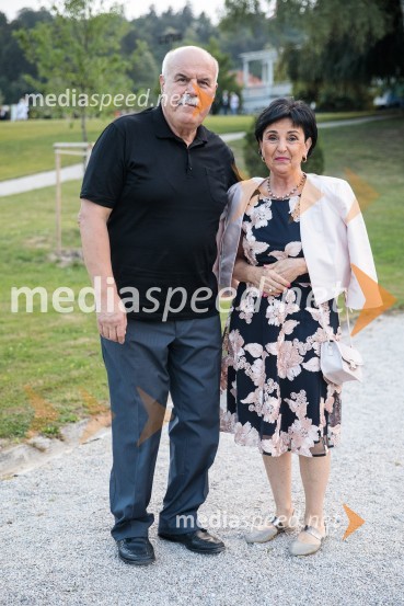  Milan Neffat;  Branka Neffat, častna predsednica, Pravniško društvo LjubljanaKresna noč 2022, dobrodelna prireditev Lions kluba Ljubljana Ilirija