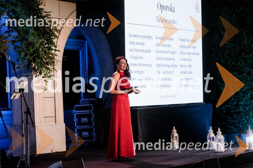  Tajda Lekše, voditeljicaKresna noč 2022, dobrodelna prireditev Lions kluba Ljubljana Ilirija