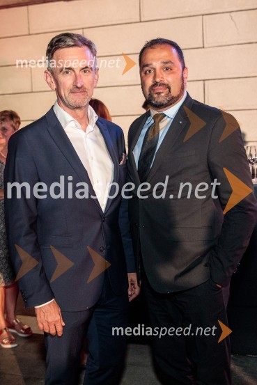  Marko Lukić, lastnik in direktor družbe Lumar IG;  Ugur Yildirim , direktor ECP Tactical OpportunitiesKresna noč 2022, dobrodelna prireditev Lions kluba Ljubljana Ilirija