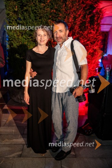  Polona Lovšin, vodja komunikacij, Riko d.o.o.;  Borut  Cvetko, kreativni direktor, Mediaspeed d.o.o.Kresna noč 2022, dobrodelna prireditev Lions kluba Ljubljana Ilirija