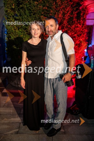  Polona Lovšin, vodja komunikacij, Riko d.o.o.;  Borut  Cvetko, kreativni direktor, Mediaspeed d.o.o.Kresna noč 2022, dobrodelna prireditev Lions kluba Ljubljana Ilirija