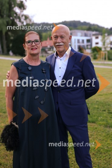  Polona  Praprotnik;  Frane Praprotnik, podjetnikKresna noč 2022, dobrodelna prireditev Lions kluba Ljubljana Ilirija