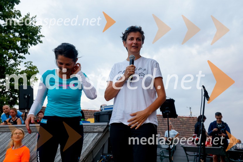  Betka Šuhel Mikolič, mentorica nastopanja v javnosti, radijska in televizijska voditeljica, podjetje BPR;  Sanela Banović, dr.med., gastroenterologinjaOd vzhoda do vzhoda 2022 - skupinski vzpon na Šmarno goro