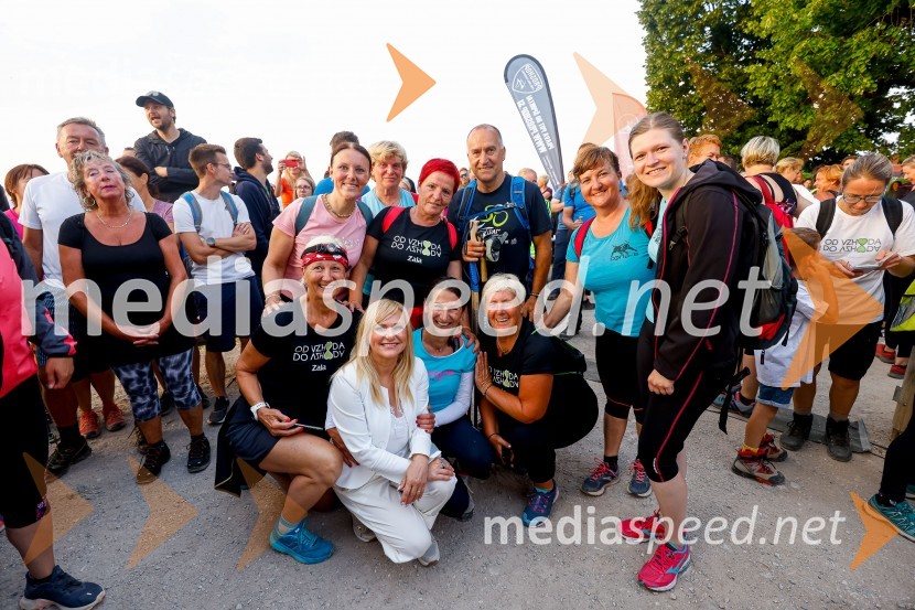 Od vzhoda do vzhoda 2022 - skupinski vzpon na Šmarno goro