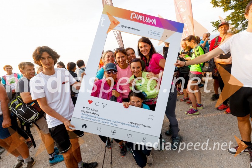 Od vzhoda do vzhoda 2022 - skupinski vzpon na Šmarno goro