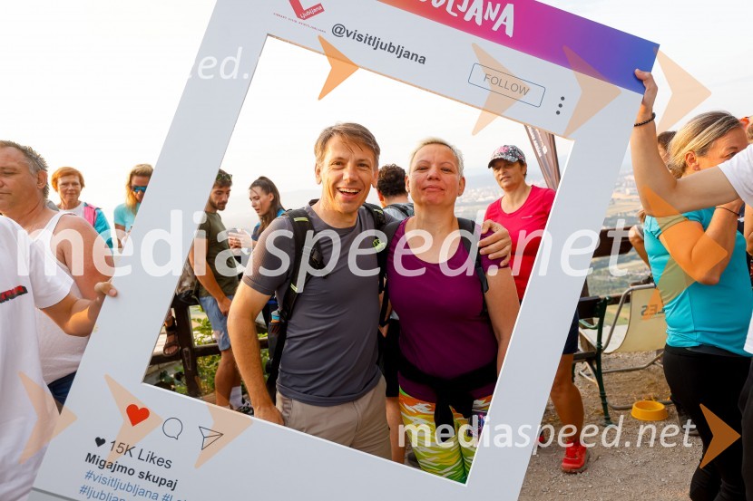 Od vzhoda do vzhoda 2022 - skupinski vzpon na Šmarno goro