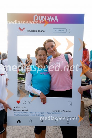  Betka Šuhel Mikolič, mentorica nastopanja v javnosti, radijska in televizijska voditeljica, podjetje BPR;  ... Od vzhoda do vzhoda 2022 - skupinski vzpon na Šmarno goro