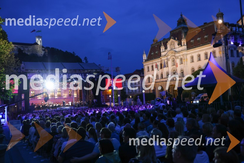 Poletna noč, otvoritev jubilejnega 70. Ljubljana Festivala