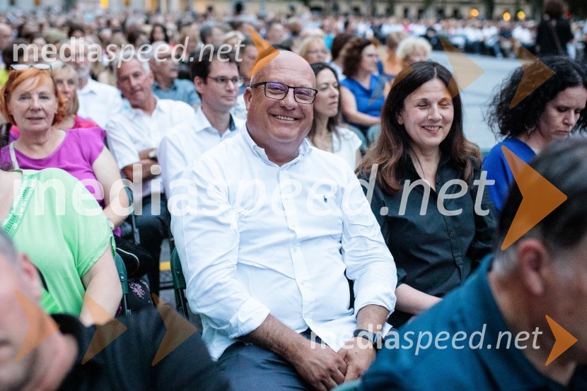  Iztok Klančnik, direktor Selectium Adriatics d.o.o., predsednik Zbora alpskih disciplin, Smučarska zveza SlovenijePoletna noč, otvoritev jubilejnega 70. Ljubljana Festivala