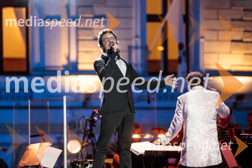  Anže Šuštar, glasbenikPoletna noč, otvoritev jubilejnega 70. Ljubljana Festivala