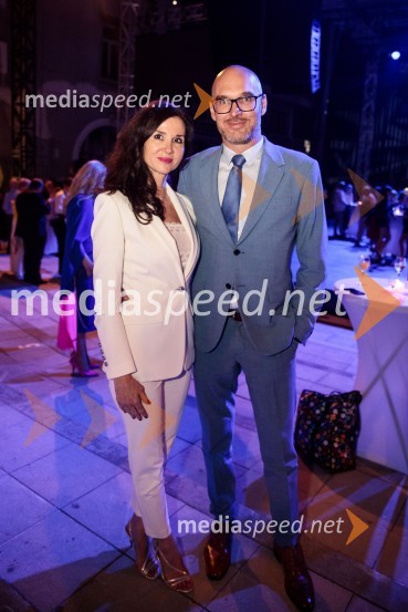  ... ;  Urban  Korenjak, direktor trženja EuroplakatPoletna noč, otvoritev jubilejnega 70. Ljubljana Festivala