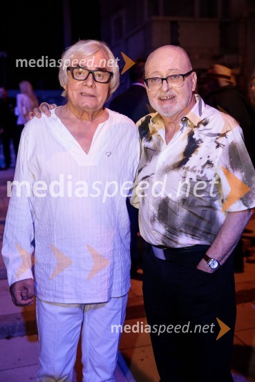  Lado  Leskovar, pevec in ambasador Unicef;  Tomo Vran, akademski slikarPoletna noč, otvoritev jubilejnega 70. Ljubljana Festivala