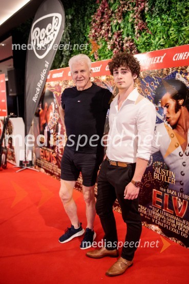  Andrej Šifrer, glasbenik;  ... Premiera filma Elvis, Cineplexx Ljubljana