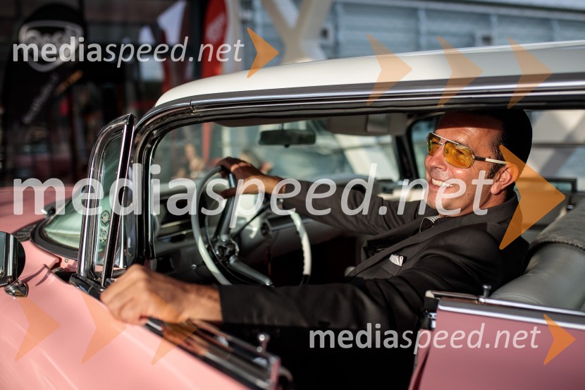  Rok Ferengja, pevec, Rok'n bandPremiera filma Elvis, Cineplexx Ljubljana