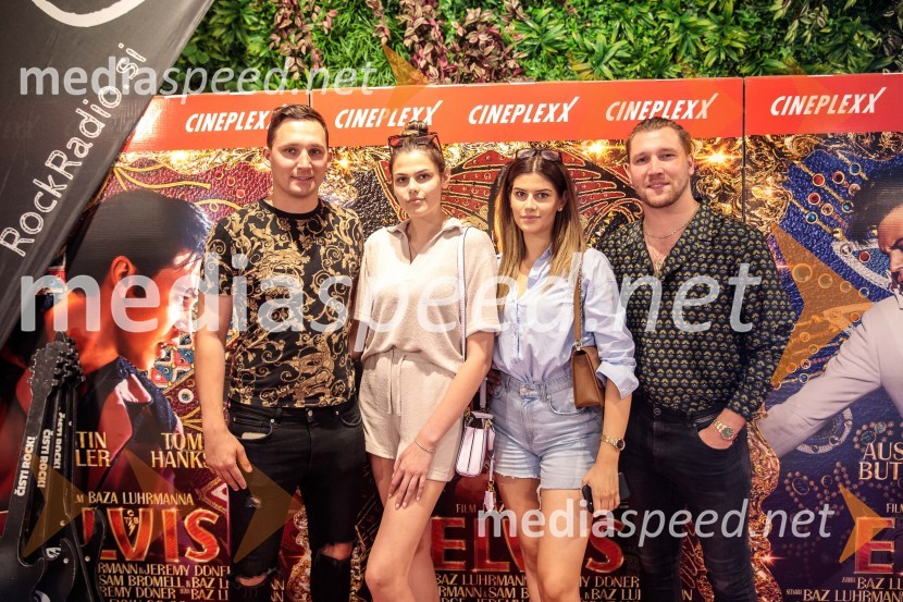  ... ;  ... ;  ... ;  Luka  Cvetičanin, BooomPremiera filma Elvis, Cineplexx Ljubljana