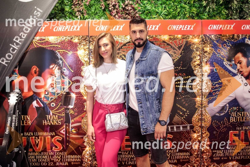  Yvonne Srdoč, manekenka;  Challe Salle, glasbenik, raperPremiera filma Elvis, Cineplexx Ljubljana