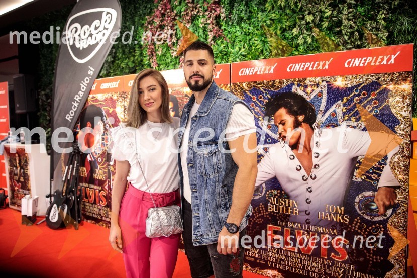  Yvonne Srdoč, manekenka;  Challe Salle, glasbenik, raperPremiera filma Elvis, Cineplexx Ljubljana